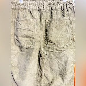Free People Tahiti Cord Cargo Pants Size Medium Green Drawstring